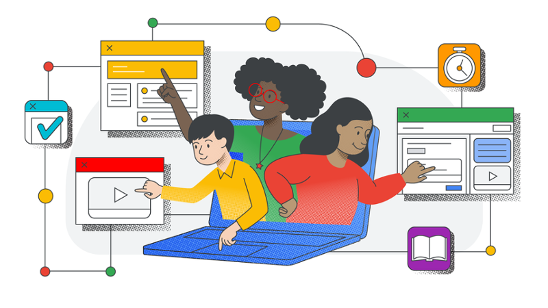 Google Classroom Practice Sets -interaktiivisten tehtäväsarjojen hallintapaneeli ja uudet ominaisuudet