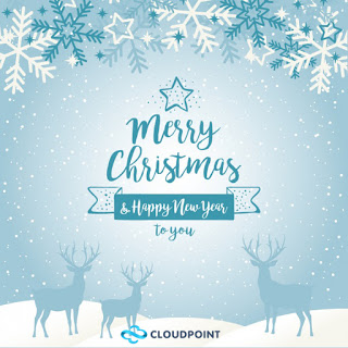 Cloudpointin hyvän joulun toivotus ja joulutervehdys